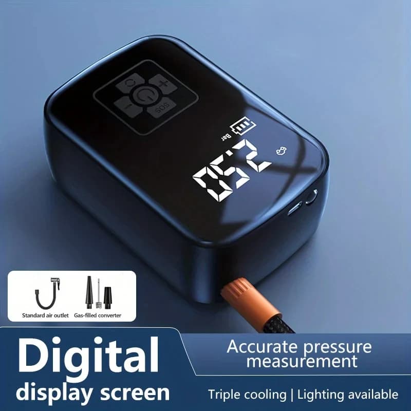 Przenośna Elektryczna Pompka 12V 150 PSI 🔧🔋