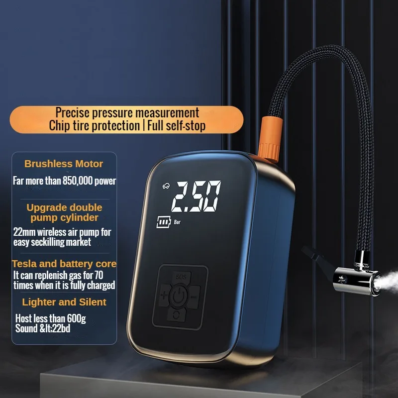 Przenośna Elektryczna Pompka 12V 150 PSI 🔧🔋